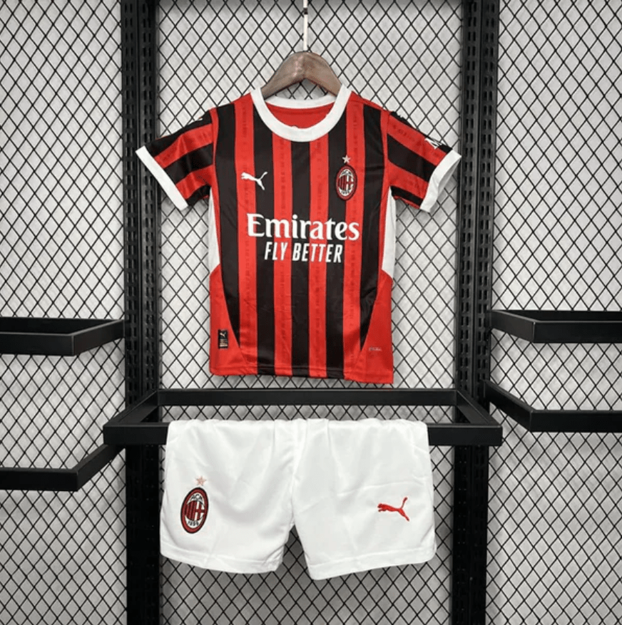 AC Milan 2024/25 Kit Criança