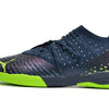 Chuteira Futsal Puma Future Z 1.3 IC Azul e Verde "Fatest Pack"