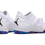 Chuteira Futsal Puma Future Z 1.3 IC Branca e Azul