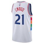 Nike City Edition Swingman Philadelphia 76ers 2024 - Branco
