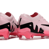 Chuteira Campo Nike Air Zoom Mercurial Vapor 15 Elite FG Rosa e Preto "Mad Brilliance Pack"