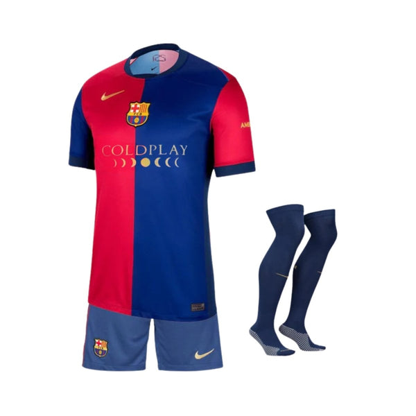 Kit de Criança  - Barcelona Principal Edição Especial 24/25