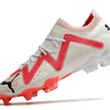 Chuteira Campo Puma Future Ultimate FG Branca e Rosa "Breakthrought Pack"