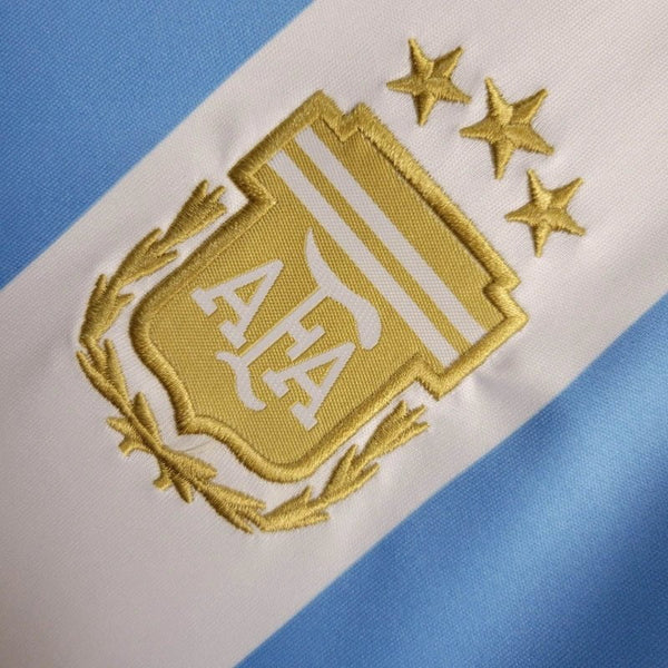 Kit de Criança - Argentina Principal 24/25 - Copa América 2024