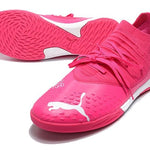 Chuteira Futsal Puma Future Z 1.3 IC Rosa