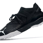 Chuteira Society Puma Future Z 1.3 TF Preta e Branca