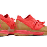 Chuteira Futsal Puma Future Z 1.3 IC Dourada e Laranja "Neymar Dream Chaser"