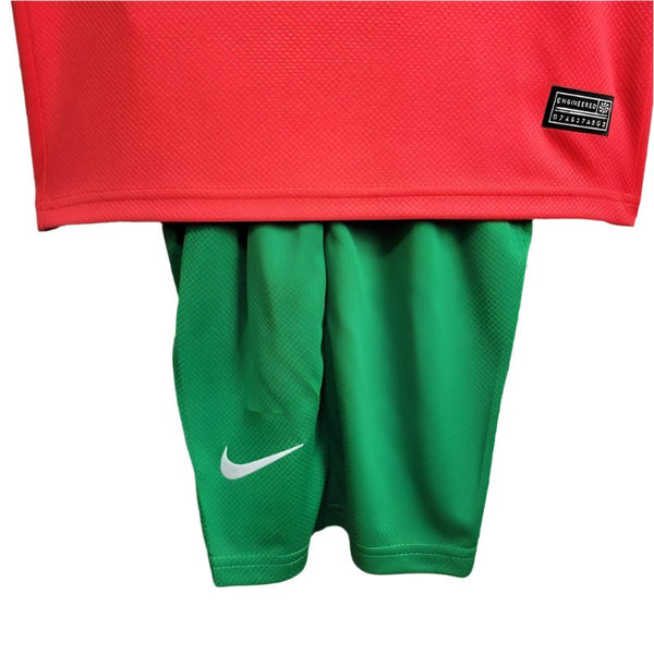 Kit de Criança - Portugal Principal 24/25 - Euro 2024