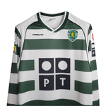 Sporting Principal 02/03 - Manga Comprida Retro