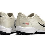 Chuteira Society Nike Total 90 TF Creme e Preta