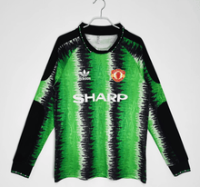 Manchester United 90/91 Camisola Portero Manga Larga