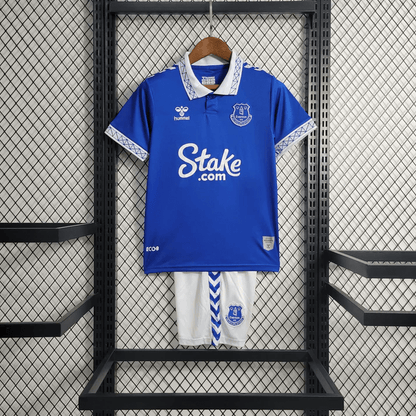 Everton 2023/24 Kit Criança Principal