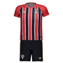 Conjunto Infantil São Paulo II 25/26 - Vermelho e Preto