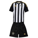 Conjunto Infantil Atlético Mineiro I 25/26 - Preta e Branca