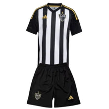 Conjunto Infantil Atlético Mineiro I 25/26 - Preta e Branca
