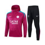 PSG 24/25 - Fato de Treino - 1/2 Zip c/Capuz