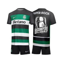 Kit de Criança - Sporting Principal 24/25 - Edição Bicampeão