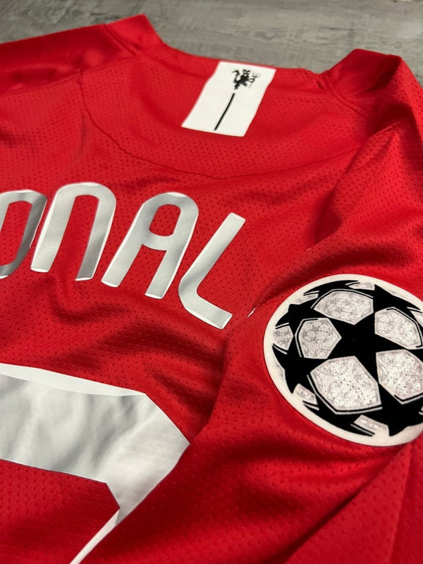 2007-08 - MAN UTD LOCAL MANGA LARGA | RETRO