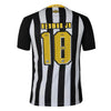 Camisa Santos Away 25/26 - Preta e Branca #NeymarJR10