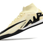Chuteira Futsal Nike Air Zoom Mercurial Superfly 9 Elite IC Bege e Preta "Mad Ready Pack"