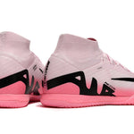 Chuteira Futsal Nike Air Zoom Mercurial Superfly 9 Elite IC Rosa e Preto "Mad Brilliance Pack"