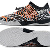 Chuteira Futsal Puma Future Z 1.3 IC Preto, Branco e Laranja "Teaser"