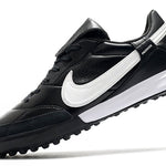 Chuteira Society Nike Premier 3 TF Preta e Branca