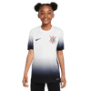 Conjunto Infantil Corinthians I 24/25 - Branco e Preto