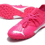 Chuteira Society Puma Future Z 1.3 TF Rosa