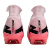 Chuteira Campo Nike Air Zoom Mercurial Vapor 15 Elite FG Rosa e Preto "Mad Brilliance Pack" Cano Alto