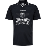 Camisa Santos Charlie Brown Jr. Marginal Alado - Preta