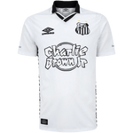 Camisa Santos Charlie Brown Jr. Dias de Glória - Branca