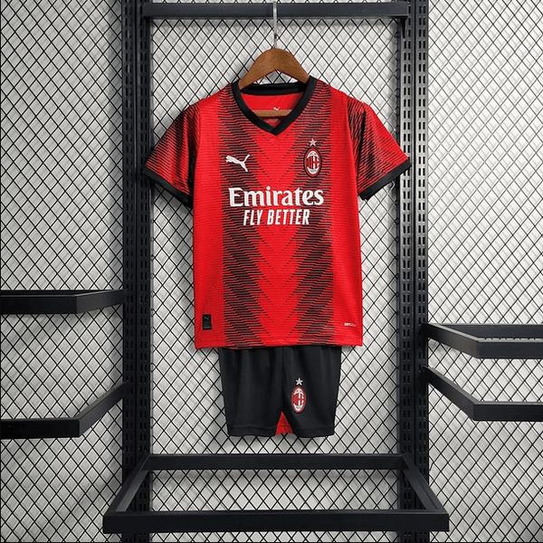 AC Milan 2023/24 Kit Criança